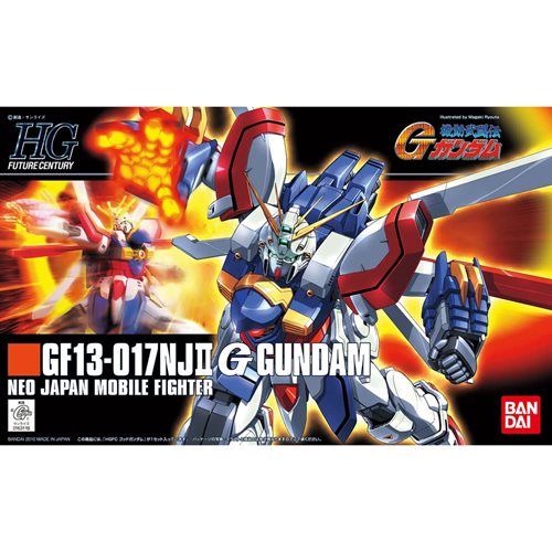Bandai 2095911 1/144 HG FC God Gundam GF-13-017NJII Japan Mobile Fighter "G Gundam"