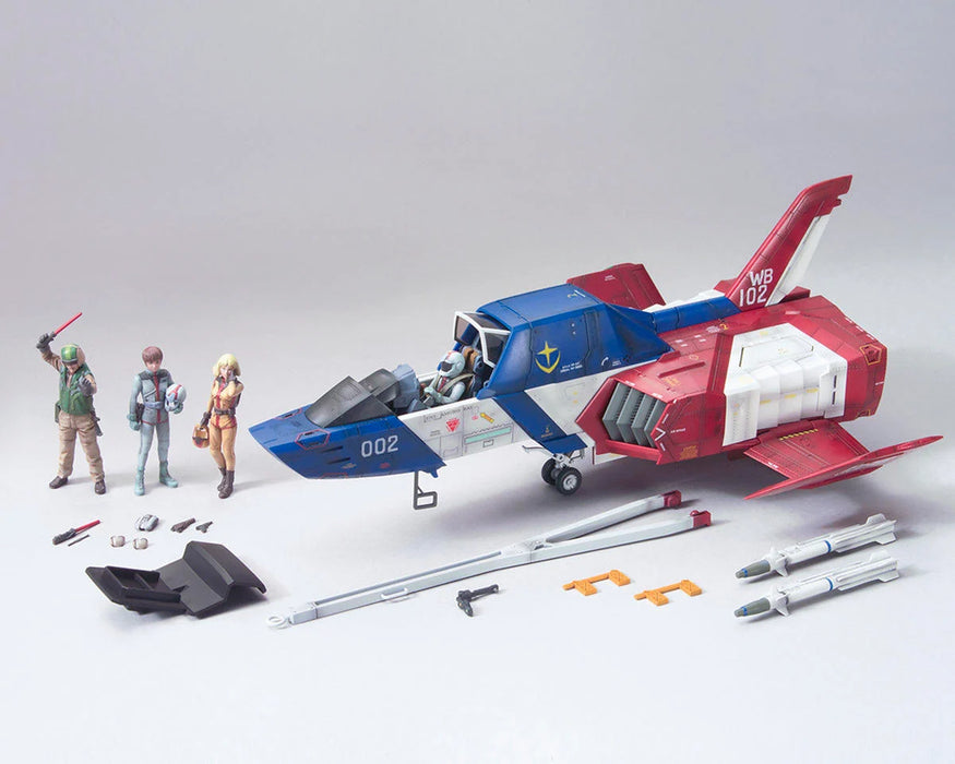 Bandai 2127395 1/35 UC Hard Graph FF-X7 Core Fighter with 3 Figures Model Kit