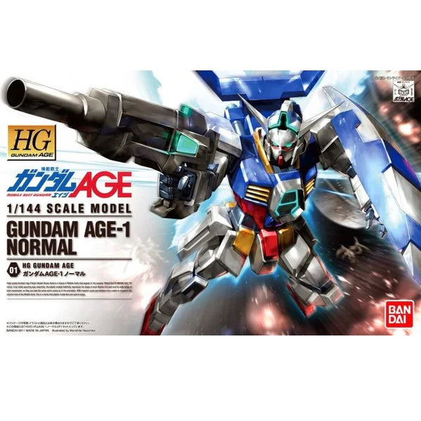 Bandai 2138280 1/144 HG Gundam AGE-1 Normal Mobile Suit (Gundam Age)