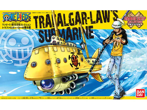 Bandai 2156319 One Piece Grand Ship Collection #2 Trafalgar Law's Submarine