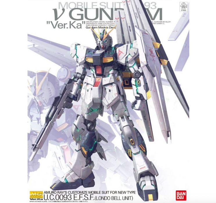 Bandai 2167683 1/100 MG RX-93 Nu Gundam (Ver. Ka) 'Char's Counterattack'