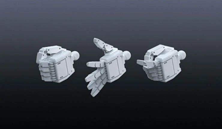 Bandai 2175658 1/144 Gunpla Builders Parts HD MS Hand #01 (EFSF) Gundam Accessory Kit