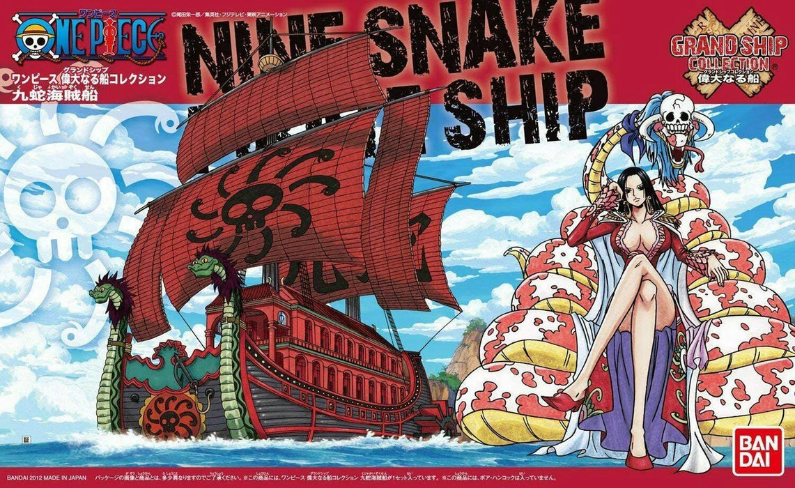 Bandai 2175678 One Piece Grand Ship Collection #6 Nine Snake Kuja Pirates