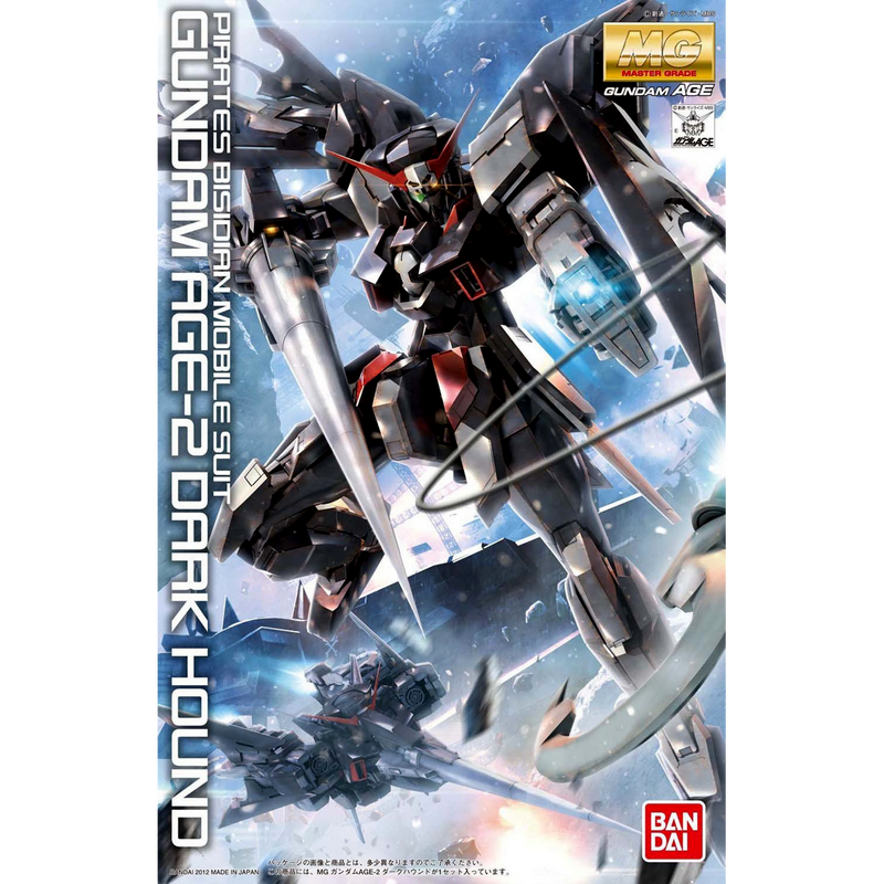 Bandai 2180668 1/100 MG Gundam AGE-2 Dark Hound Mobile Suit (Gundam Age)