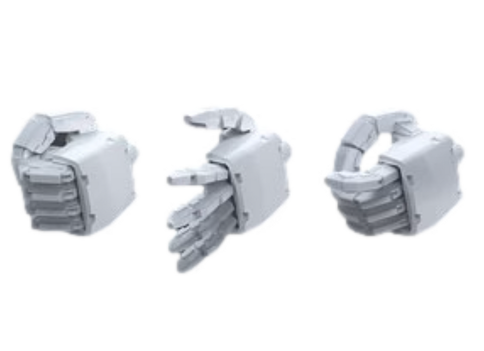 Bandai 2186084 1/100 Gunpla Builders Parts HD MS Hand #02 (Zeon) Gundam Accessory Kit