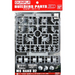 Bandai 2186084 1/100 Gunpla Builders Parts HD MS Hand #02 (Zeon) Gundam Accessory Kit