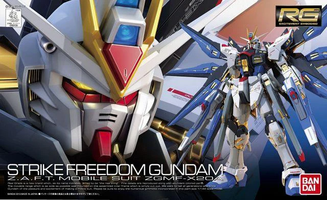 Bandai 2211988 RG #14 Strike Freedom Gundam ZGMF-X20A Mobile Suit Gundam SEED Destiny
