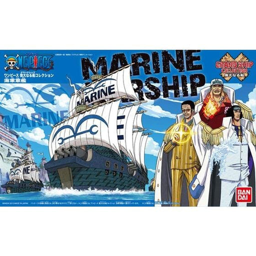 Bandai 2214904 One Piece Grand Ship Collection #7 Marine Ship