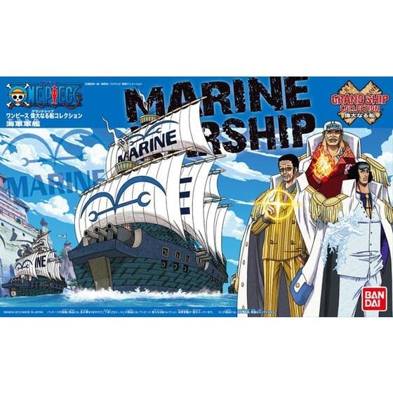 Bandai 2214904 One Piece Grand Ship Collection #7 Marine Ship