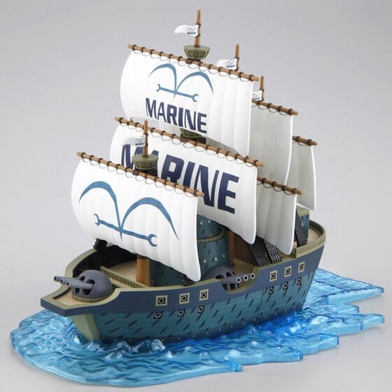 Bandai 2214904 One Piece Grand Ship Collection #7 Marine Ship
