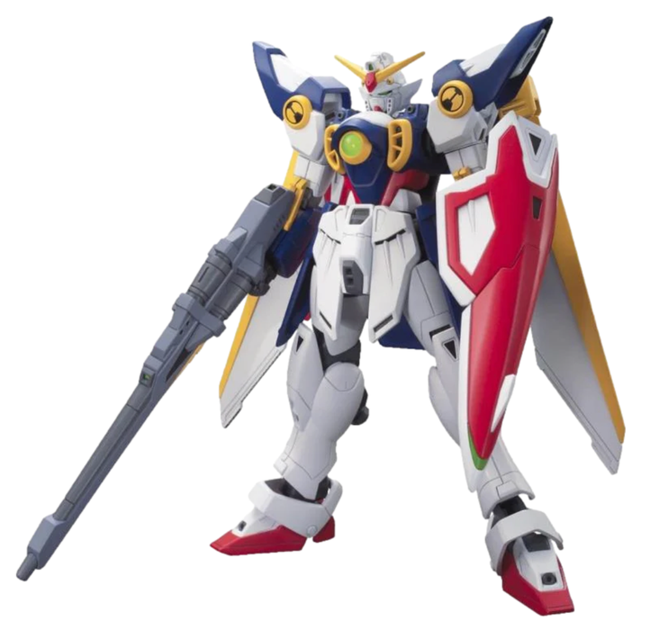 Bandai 2219520 1/144 HG After Colony 162 XXXG-01W Wing Gundam Mobile Suit (Gundam Wing)