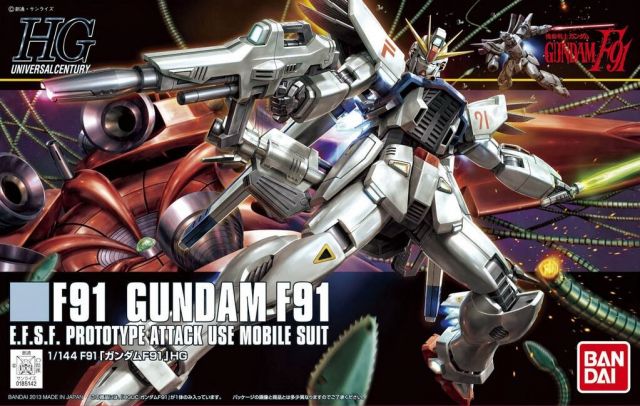 Bandai 2219523 1/144 HG UC #167 Gundam F91 "Gundam F91"