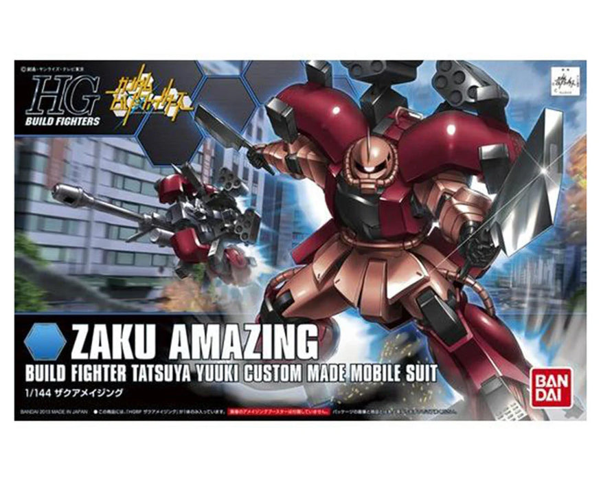 Bandai 2221154 1/144 HG #02 Zaku Amazing Build Fighter Tatsuya Yuuki Mobile Suit Gundam