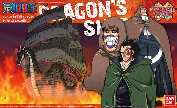 Bandai 2221356 One Piece Grand Ship Collection #9 Dragon's