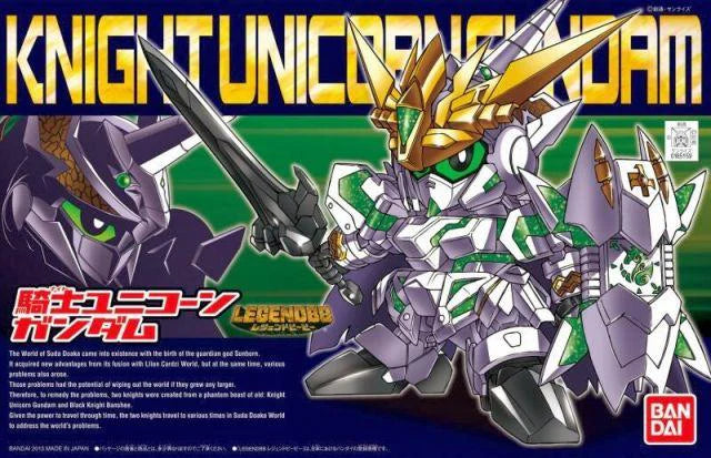 Bandai 2226080 BB SD UC #385 Knight Unicorn Gundam Mobile Suit