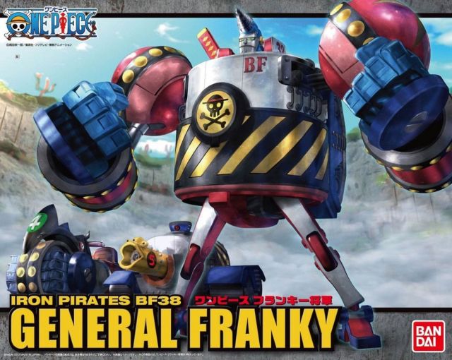 Bandai 2230910 One Piece Iron Pirates BF38 General Franky