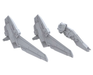 Bandai 2247103 Builders Parts 1/144 HD MS Wing #01 Gundam Accessory Set