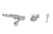 Bandai 2254283 Builders Parts 1/144 HD MS Cannon #01 Gundam Accessory Set