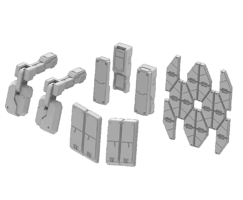 Bandai 2254287 Builders Parts 1/144 HD MS Armor #01 Gundam Accessory Set
