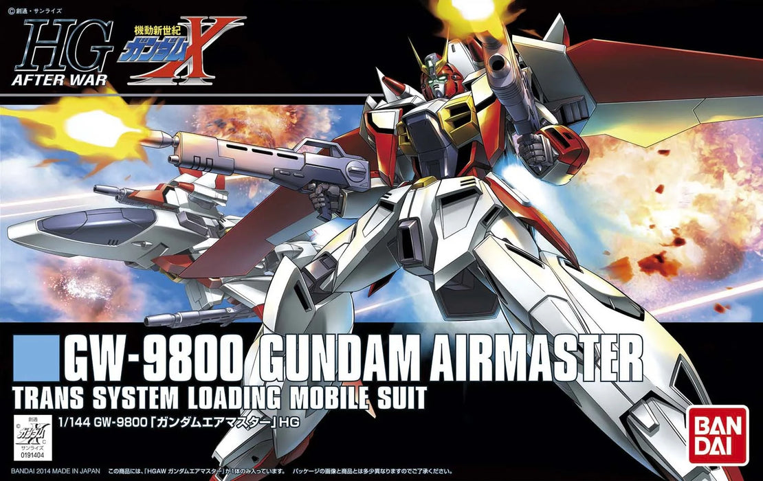 Bandai 2255549 1/144 HG After War #184 GW-9800 Gundam Airmaster Mobile Suit "Gundam X"
