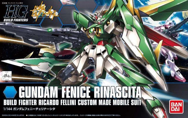 Bandai 2256321 1/144 HG Build Fighters #17 Gundam Fenice Rinascita Mobile Suit Gundam