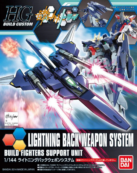 Bandai 2278308 1/144 HG Gundam Build Fighters #15 Lightning Back Weapon System