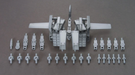 Bandai 2292247 1/144 HG Ballden Arm Arms Build Fighters Support Parts