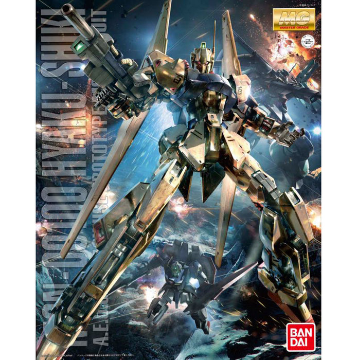 Bandai 2297020 1/100 MG Hyaku-Shiki (Ver. 2.0) Mobile Suit Gundam (Zeta Gundam)