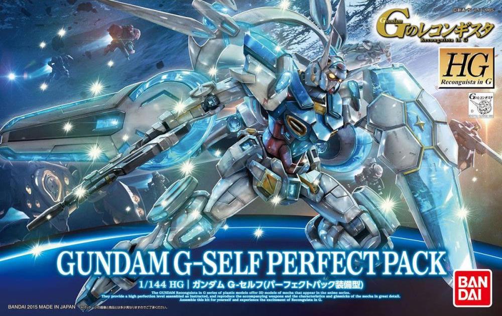 Bandai 2301231 1/144 HG #17 Gundam G-Self with Perfect Pack "Gundam Reconguista in G" G-Reco