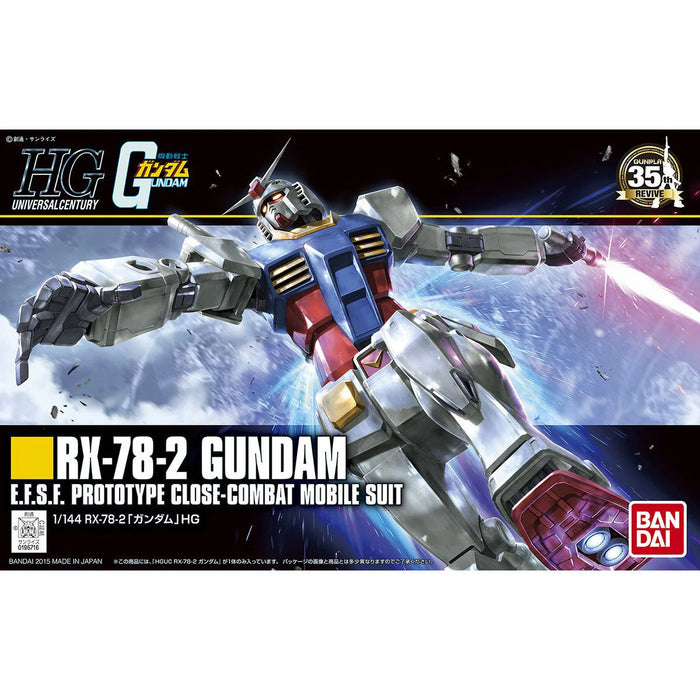 Bandai 2301235 1/144 HG UC #191 RX-78-2 Gundam Mobile Suit (Revive)