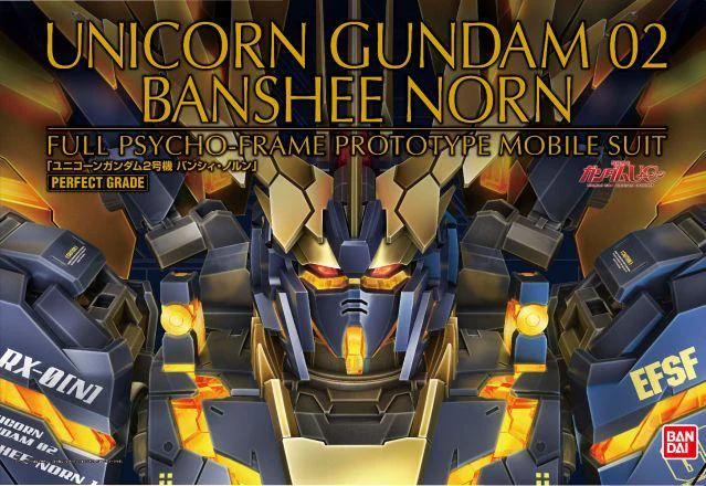 Bandai 2303444 1/60 PG UC Unicorn Gundam 02 Banshee Norn Mobile Suit