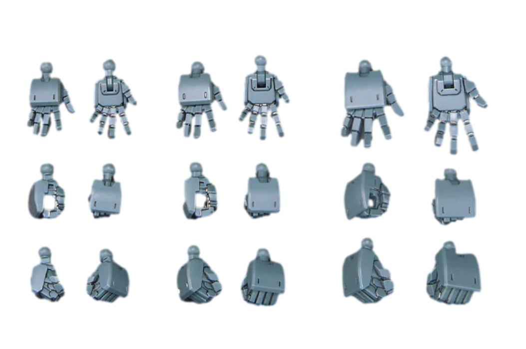 Bandai 2304053 1/144 HG #24 Jigen Build Knuckles Build Fighters Support Parts