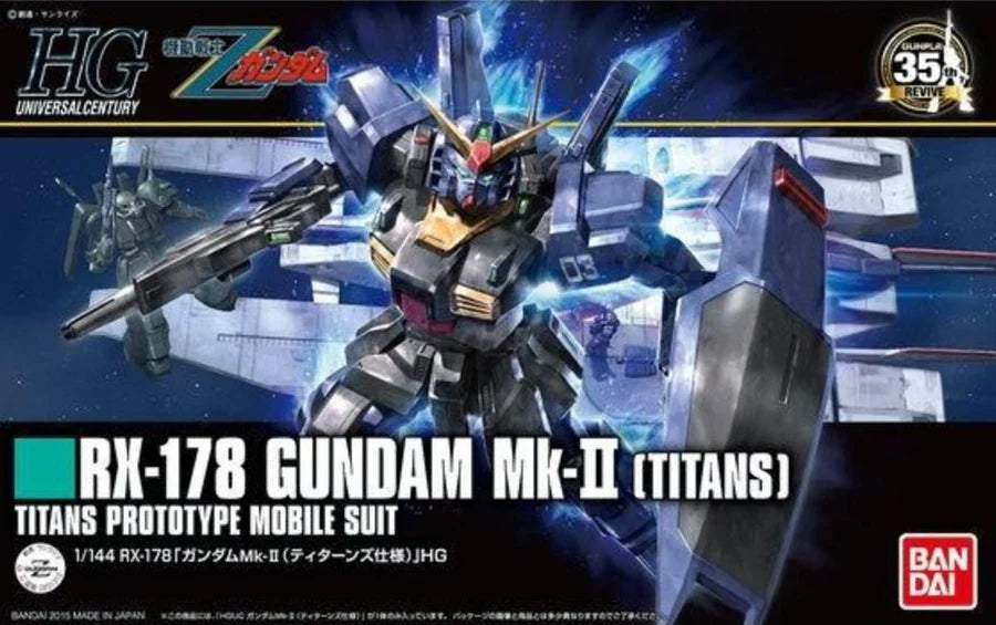 Bandai 2310610 1/144 HG UC #194 Gundam Mk-II Titans Mobile Suit Z Gundam