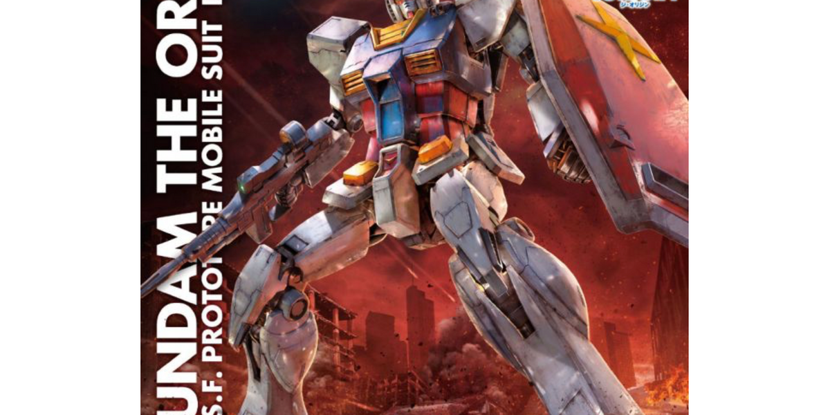 Bandai 201314 1/100 Master Grade Series RX78-02 Gundam The Origin