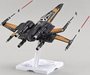 Bandai 2319537 1/72 Star Wars Poe's X-Wing Fighter Model Kit