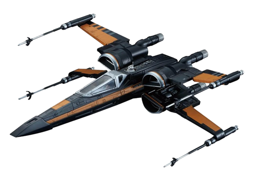 Bandai 2319537 1/72 Star Wars Poe's X-Wing Fighter Model Kit