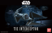 Bandai 2333769 1/72 Star Wars Tie Interceptor Model Kit