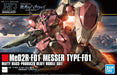 Bandai 2509134 1/144 HG UC #233 Me02R-F01 Messer Type Mobile Suit "F01 Gundam"