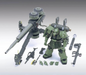 Bandai 2339747 1/44 HG MS-06 Zaku II + Big Gun Set (Anime Version) "Gundam Thunderbolt"