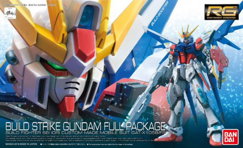 Bandai 2340121 1/144 RG #23 Build Strike Gundam Full Package