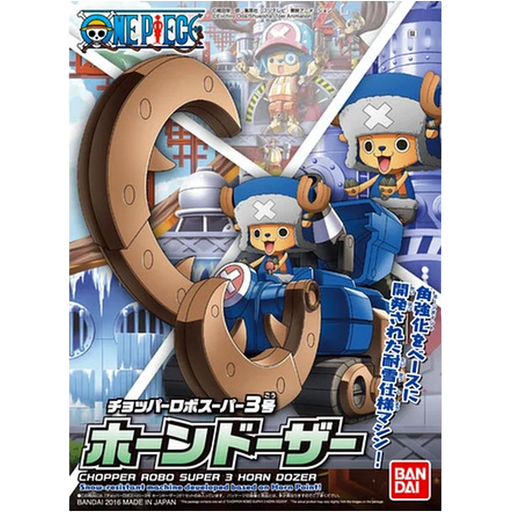 Bandai 2350704 One Piece Chopper Robo Super #3 Horn Dozer