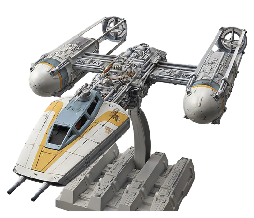Bandai 2378838 1/72 Star Wars Y-Wing Starfighter (Snap Kit)