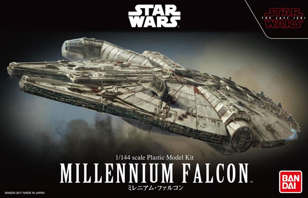 Bandai 2392987 1/144 Star Wars The Last Jedi Millennium Falcon