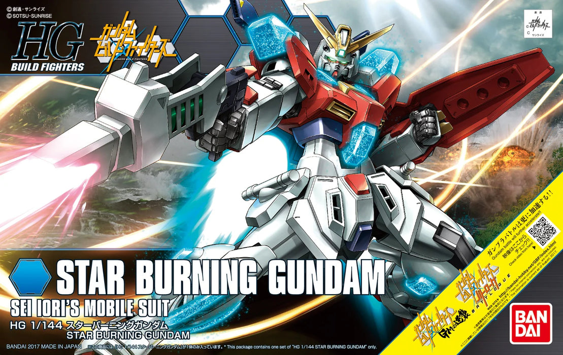 Bandai 2393103 1/144 HG #58 Star Burning Gundam "Gundam Build Fighters"