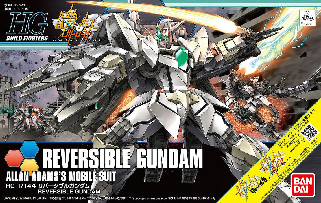 Bandai 2393111 1/144 HG Gundam Build Fighters #63 Reversible Gundam