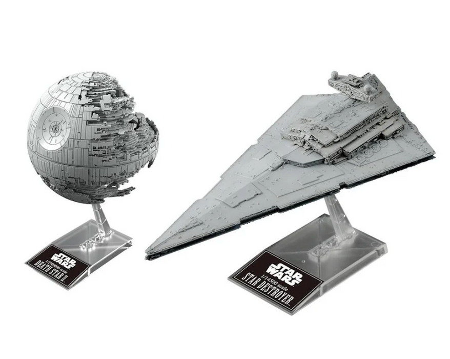 Bandai 2419265 Star Wars Death Star II & Star Destroyer Model Kit