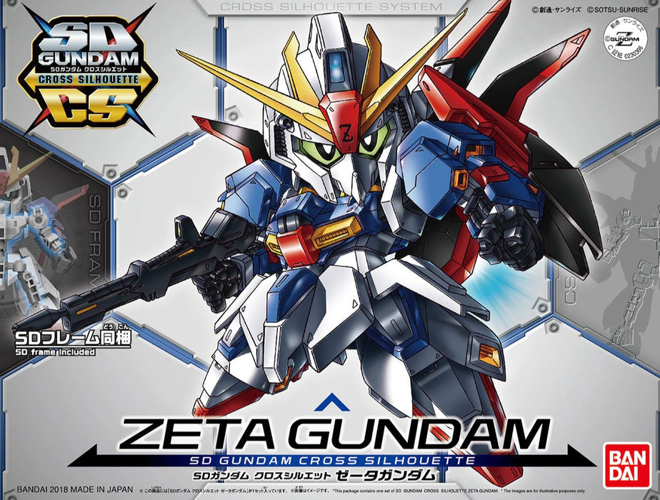 Bandai 2424163 SD Cross Silhouette #05 Zeta Mobile Suit Gundam
