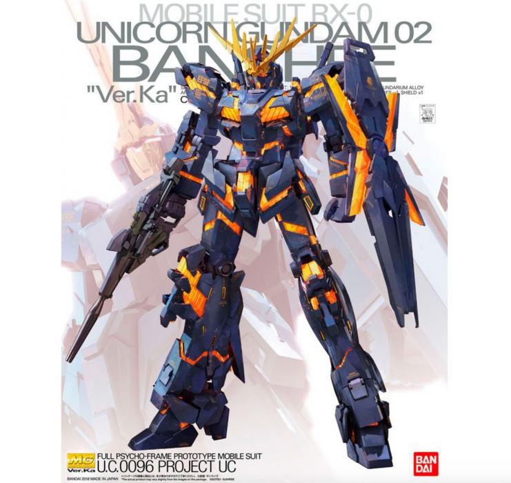 Bandai 2430026 1/100 MG RX-0 Unicorn Gundam 02 Banshee Ver.Ka Mobile Suit