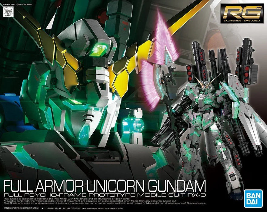 Bandai 2435953 1/144 RG UC #30 Full Armor Unicorn Gundam