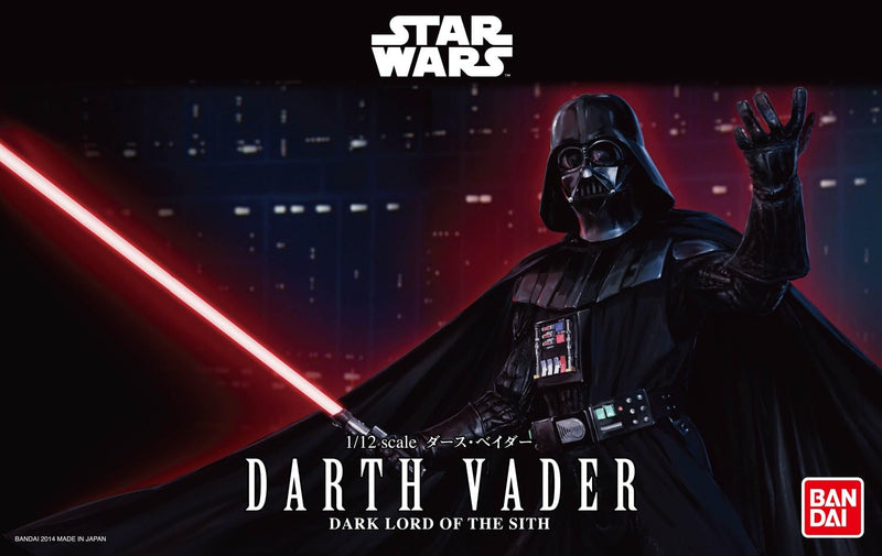 Bandai 2439791 1/12 Star Wars Darth Vader Figure Kit